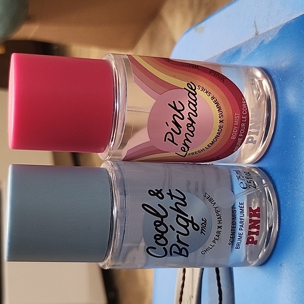 Victoria's Secret Cool & Bright/Pink Lemonade 🍋 scented mists 2.5 oz